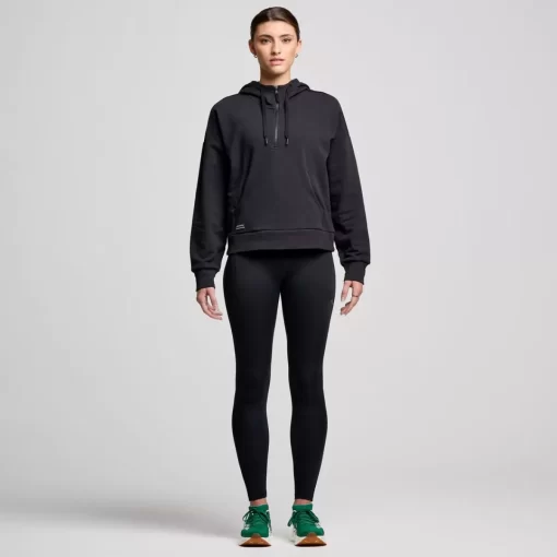 Tops | Clothing*saucony Women's Recovery Zip Hoody Black