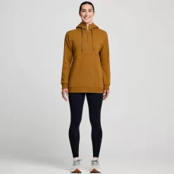 Clothing | Apparel*saucony Women's Recovery Zip Tunic Bronze Graphic