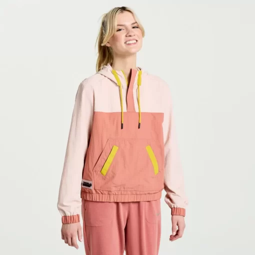 Clothing | Apparel*saucony Women's Rested Anorak Sepia Rose