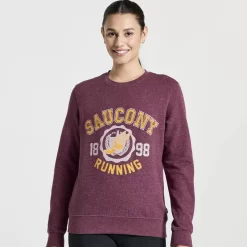 Clothing | Apparel*saucony Women's Rested Crewneck Stone Heather