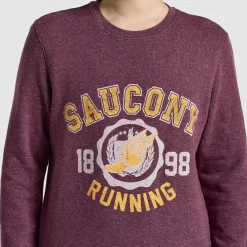 Clothing | Apparel*saucony Women's Rested Crewneck Stone Heather
