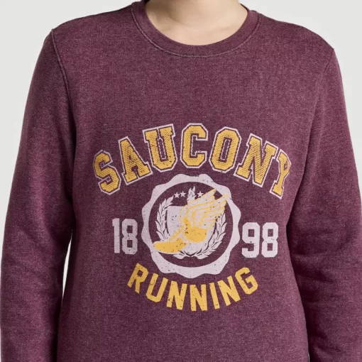 Clothing | Apparel*saucony Women's Rested Crewneck Stone Heather