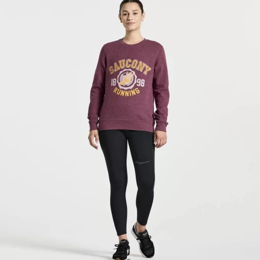 Clothing | Apparel*saucony Women's Rested Crewneck Stone Heather