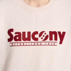 Clothing | Apparel*saucony Women's Rested Crewneck Sepia Rose Heather Graphic