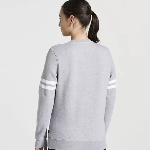 Clothing | Apparel*saucony Women's Rested Crewneck Light Grey Heather