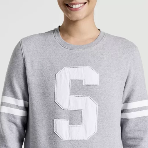 Clothing | Apparel*saucony Women's Rested Crewneck Light Grey Heather