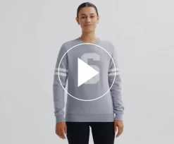 Clothing | Apparel*saucony Women's Rested Crewneck Light Grey Heather