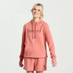 Clothing | Apparel*saucony Women's Rested Hoodie Soot Heather Graphic