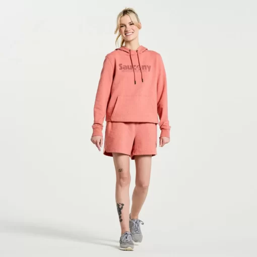 Clothing | Apparel*saucony Women's Rested Hoodie Soot Heather Graphic