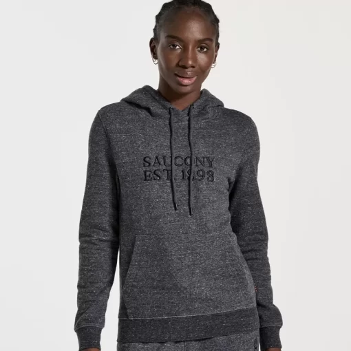 Clothing | Apparel*saucony Women's Rested Hoodie Black Heather