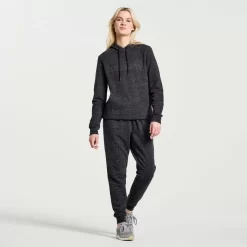 Clothing | Apparel*saucony Women's Rested Hoodie Black Heather Graphic