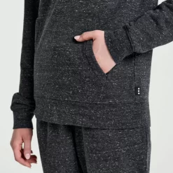 Clothing | Apparel*saucony Women's Rested Hoodie Black Heather Graphic