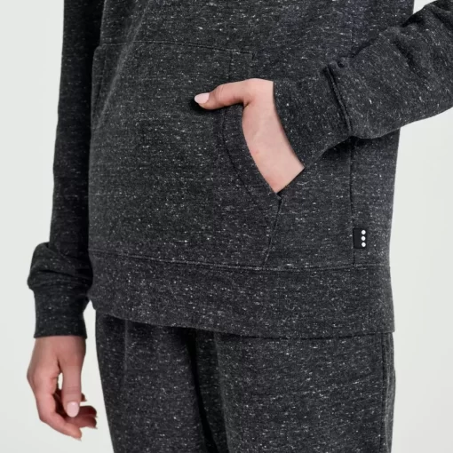 Clothing | Apparel*saucony Women's Rested Hoodie Black Heather Graphic