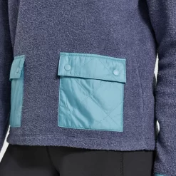 Clothing | Apparel*saucony Women's Rested Sherpa 1/4 Zip Sodalite Heather