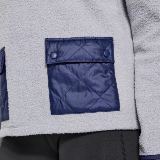 Clothing | Apparel*saucony Women's Rested Sherpa 1/4 Zip Light Grey Heather