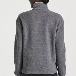 Clothing | Apparel*saucony Women's Rested Sherpa 1/4 Zip Black Heather