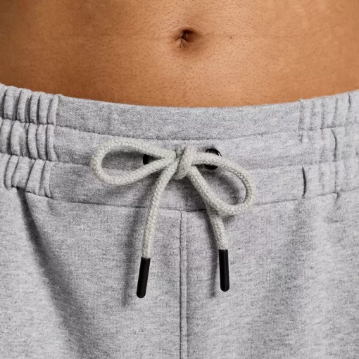 Clothing | Apparel*saucony Women's Rested Sweat Short Light Grey Heather Graphic
