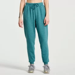 Clothing | Apparel*saucony Women's Rested Sweatpant North Atlantic Heather Graphic