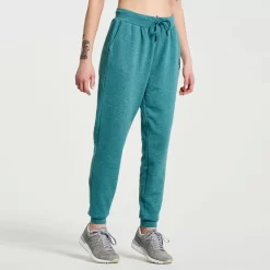 Clothing | Apparel*saucony Women's Rested Sweatpant North Atlantic Heather Graphic