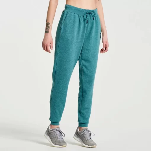 Clothing | Apparel*saucony Women's Rested Sweatpant North Atlantic Heather Graphic