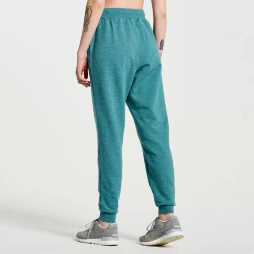Clothing | Apparel*saucony Women's Rested Sweatpant North Atlantic Heather Graphic