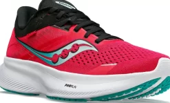 Ride | Top Styles*saucony Women's Ride 16 Rose | Black