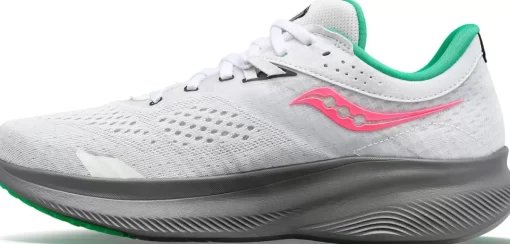Ride | Top Styles*saucony Women's Ride 16 White | Gravel