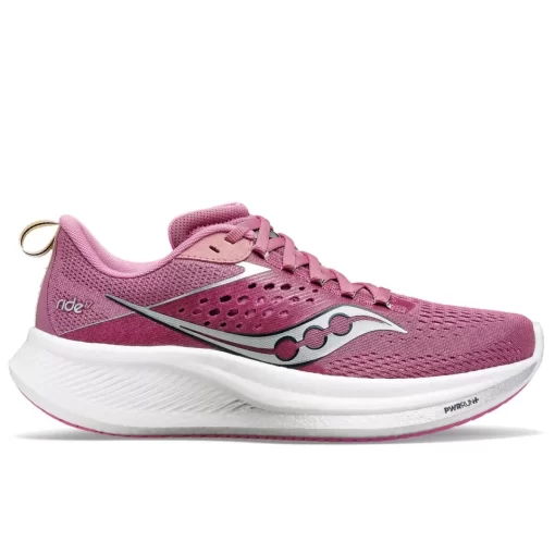 Ride | Top Styles*saucony Women's Ride 17 Wide Orchid | Silver