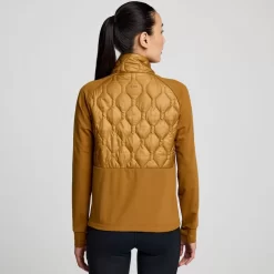 Clothing | Apparel*saucony Women's Solstice Oysterpuff 1/2 Zip Bronze