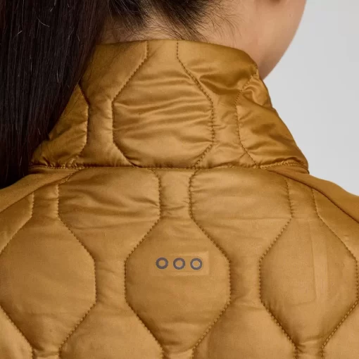 Clothing | Apparel*saucony Women's Solstice Oysterpuff 1/2 Zip Bronze