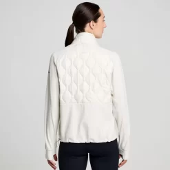 Clothing | Apparel*saucony Women's Solstice Oysterpuff 1/2 Zip Linen
