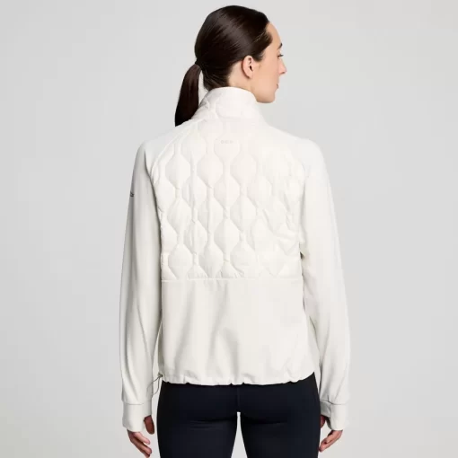 Clothing | Apparel*saucony Women's Solstice Oysterpuff 1/2 Zip Linen