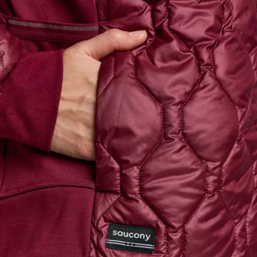 Clothing | Apparel*saucony Women's Solstice Oysterpuff Jacket Sundown