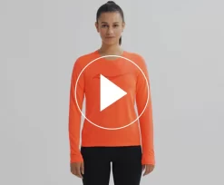 Tops | Clothing*saucony Women's Stopwatch Graphic Long Sleeve ViZiRed Graphic