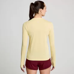 Tops | Clothing*saucony Women's Stopwatch Graphic Long Sleeve Glow Graphic