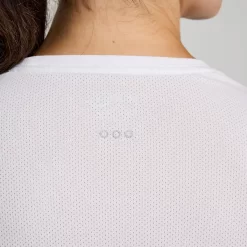 Tops | Clothing*saucony Women's Stopwatch Graphic Short Sleeve White Graphic