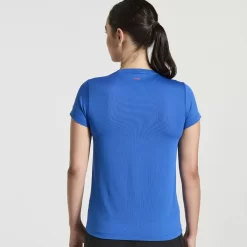 Tops | Clothing*saucony Women's Stopwatch Graphic Short Sleeve Pool Graphic