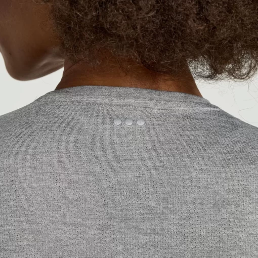 Tops | Clothing*saucony Women's Stopwatch Graphic Short Sleeve Light Grey Heather Graphic