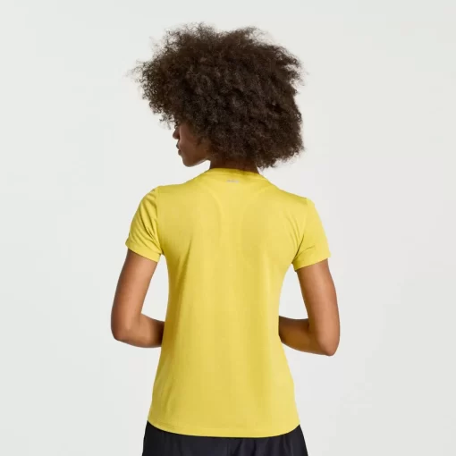 Tops | Clothing*saucony Women's Stopwatch Graphic Short Sleeve Arroyo Heather Graphic