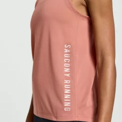 Clothing | Apparel*saucony Women's Stopwatch Graphic Singlet Soot Graphic
