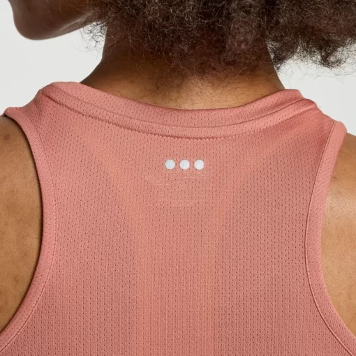 Clothing | Apparel*saucony Women's Stopwatch Graphic Singlet Soot Graphic