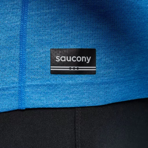 Tops | Clothing*saucony Women's Stopwatch Long Sleeve Bluelight Heather