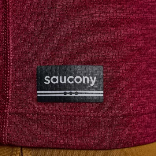 Tops | Clothing*saucony Women's Stopwatch Long Sleeve Sundown Heather