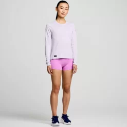 Tops | Clothing*saucony Women's Stopwatch Long Sleeve Mauve