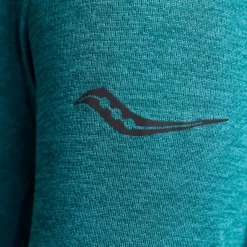 Tops | Clothing*saucony Women's Stopwatch Long Sleeve Ink Heather