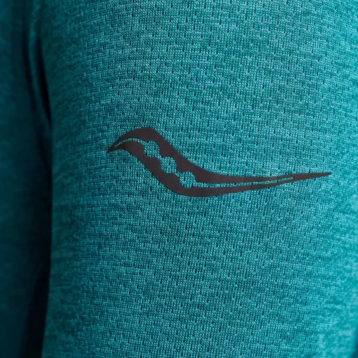 Tops | Clothing*saucony Women's Stopwatch Long Sleeve Ink Heather