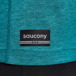 Tops | Clothing*saucony Women's Stopwatch Short Sleeve Ink Heather