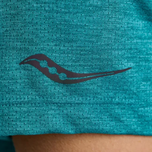Tops | Clothing*saucony Women's Stopwatch Short Sleeve Ink Heather