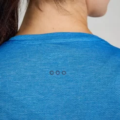 Tops | Clothing*saucony Women's Stopwatch Short Sleeve Bluelight Heather