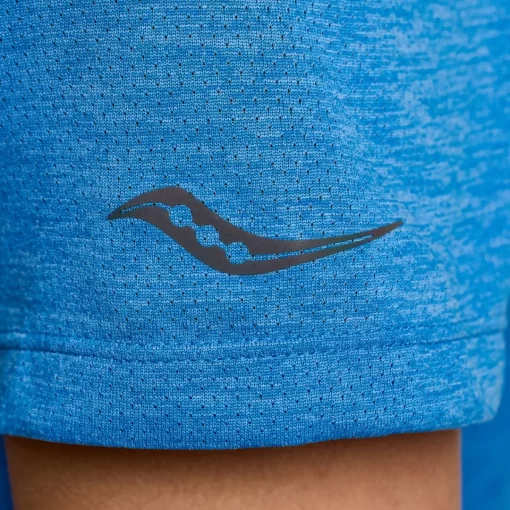 Tops | Clothing*saucony Women's Stopwatch Short Sleeve Bluelight Heather